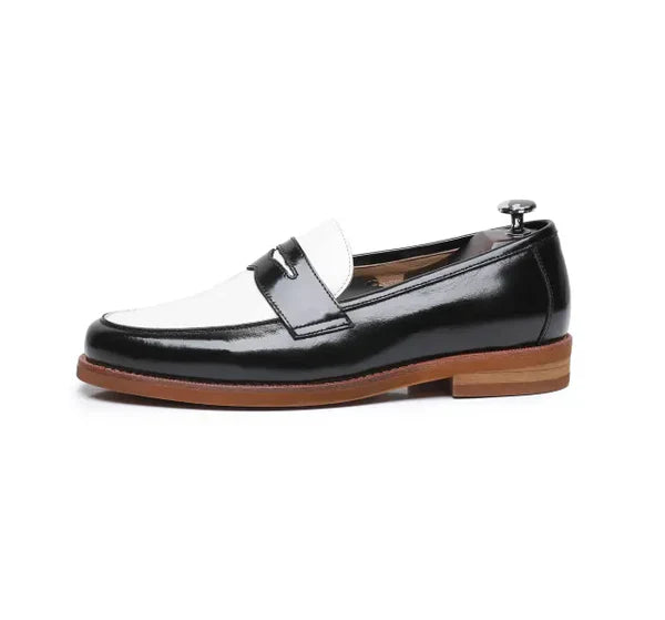 MILANO LOAFERS BLACK/WHITE